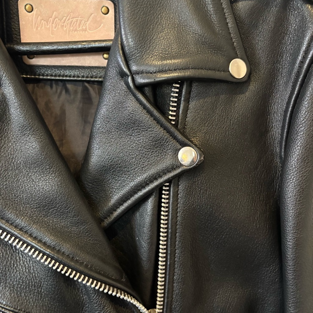 Understated Leather ‘Easy Rider’ Jacket - Picture 5 of 9